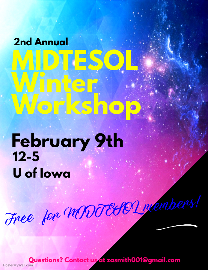 MIDTESOL Iowa Winter MIDTESOL