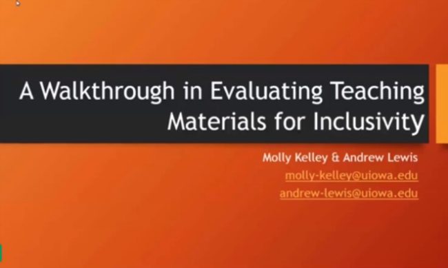 Queer Inclusivity webinar